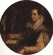 Lavinia Fontana, Self-Portrait in the Studiolo